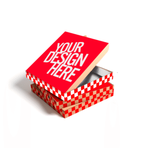 Pizza Box with Foil Inside