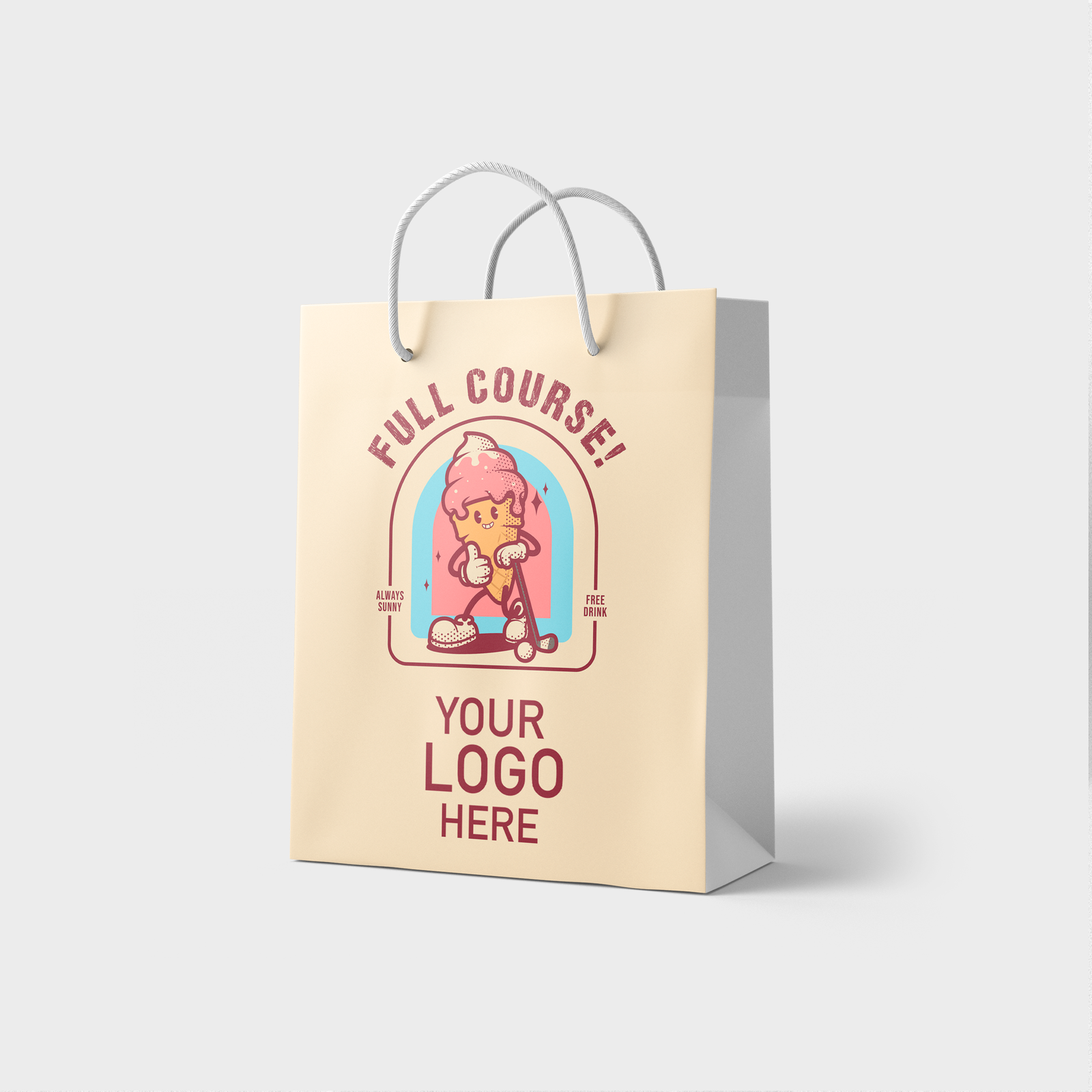 Paper Bag With Handles