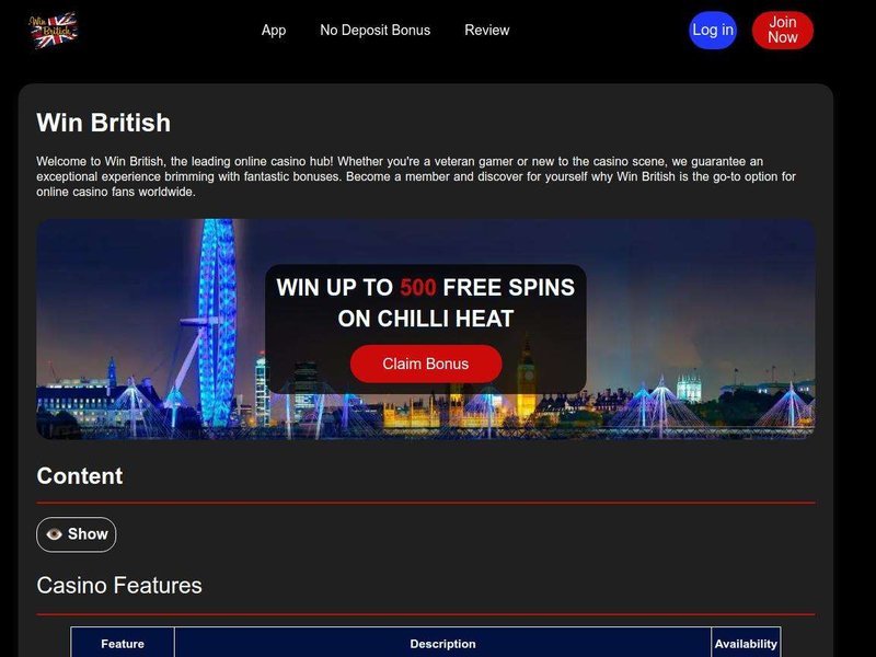 Win a Big Fortune with WinBeast Casino No Deposit Bonus Offers UK