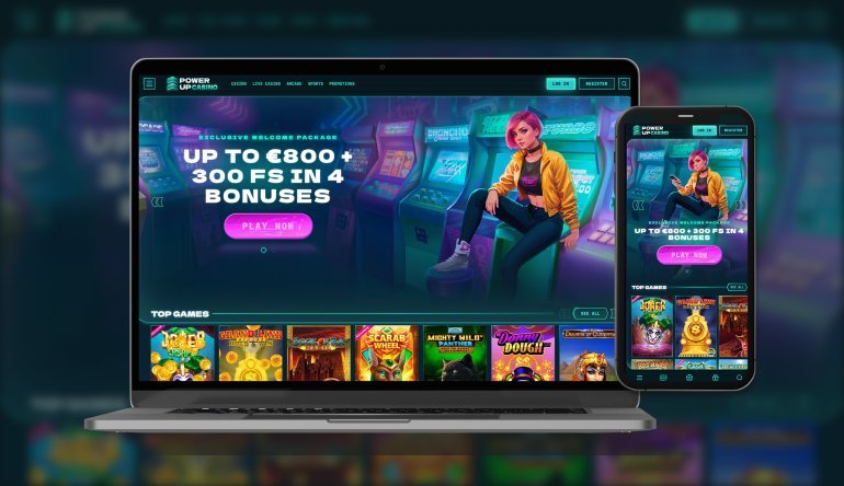 Willkommen bei PowerUp Casino – Jetzt Registrieren und Bonus sichern
